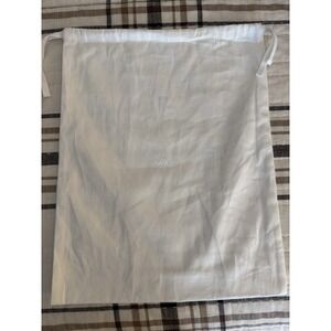 Khaite 13.5x17.5 White Cinch Top Dust Bag